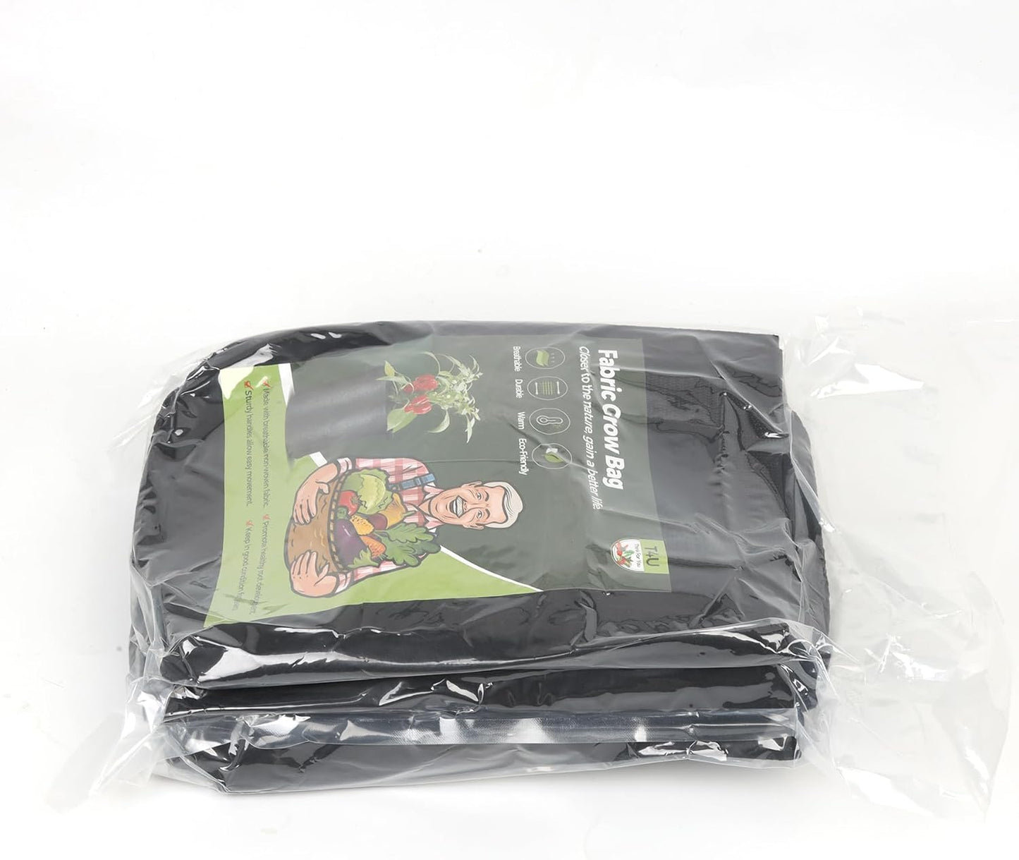 10 Gallon Grow Bags, Fabric Pots for Plants Potato Planter Grow Garden Bags to Grow Vegetables Tomato Planting Growing Bags Smart Plant Pot Container Gardening for Outdoor, Black Nonwoven (5 Pack)