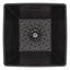 13 In. Tallulah Black Modern Recycled Materials Slate Square Planter (13 In. L X 13 In. W X 13 In. H)