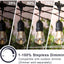 48Ft LED Outdoor String Lights with 0.9W Shatterproof Bulbs for Patio, Backyard, Porch, Commercial Light String