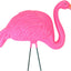 Pink Flamingos Yard Decorations - 2 Pack Extra Large 24" Tall Plastic Flamingo Statue W/Metal Stakes - Lawn Ornaments & Garden Decor for Outdoor Parties