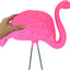 Pink Flamingos Yard Decorations - 2 Pack Extra Large 24" Tall Plastic Flamingo Statue W/Metal Stakes - Lawn Ornaments & Garden Decor for Outdoor Parties