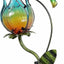 42''H Hummingbird Solar Garden Lights, Outdoor Metal Flower Solar Yard Stake Lights for Lawn Patio Garden Decor, Gifts for Mom Grandma