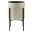 Gray and gold planter set with black metal legs – multiple sizes

