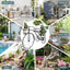 Tricycle Plant Stand: Parisian Style Flower Pot Cart Holder, Ideal Gift for Plant Lovers, Black