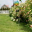 42''H Hummingbird Solar Garden Lights, Outdoor Metal Flower Solar Yard Stake Lights for Lawn Patio Garden Decor, Gifts for Mom Grandma
