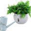 Bowl Shaped Sturdy Plastic Flowerpot, Garden Self Watering Hanging Planter, Creative Water Storage and Release Planter Pot, Indoor Outdoor Decorative Planting Pot