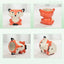 Adorable 6-Piece Ceramic Succulent Pot Set with Drainage - Cute Animal Planters for Indoor Home Décor