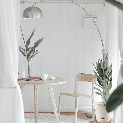 Lazy Planters - 14 Inch Large Self Watering Plant Pot Ivory - Large Frost Proof Plastic Planter - Indoor & Outdoor Extra Large (1 X 14")